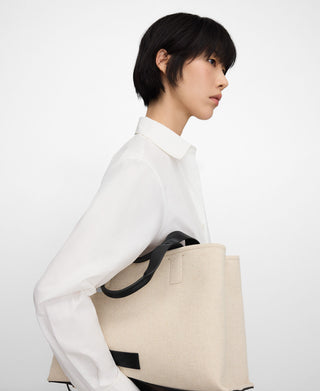 Camisa Manga Larga con Bolsillo de Algodón