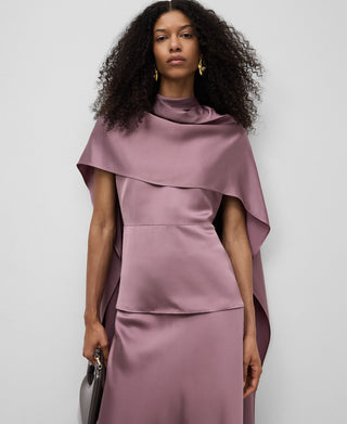 Blusa Asimétrica con Detalle Tiras