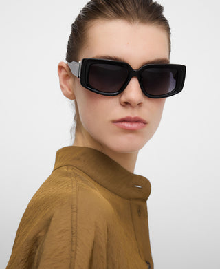 Camisa Manga Larga Efecto Arrugado