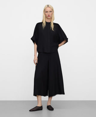 Camisa Oversized Manga Corta Desflecada