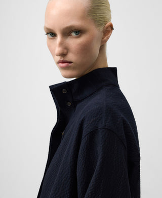 Camisa Manga Larga con Estampado Rayas