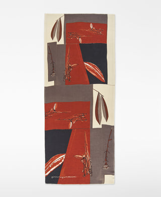 Bufanda con Logo y Estampado Floral