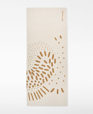 Pañuelo con Logo Estampado de Lino