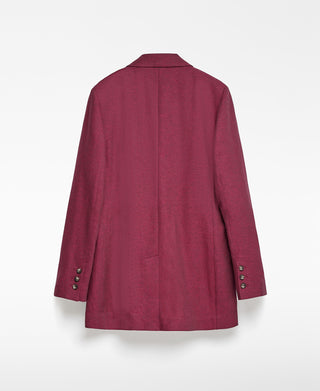 Blazer de Traje con Diseño Estructurado