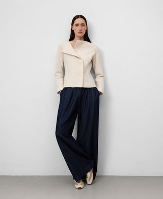 Chaqueta Entallada de Lana Merino