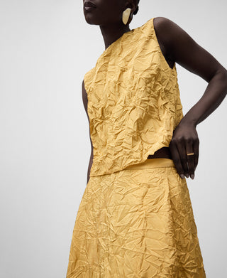 Enagua Midi Tejido con Textura