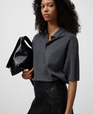 Enagua Midi Plisada Efecto Piel