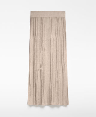 Enagua Plisada con Cintura Elástica