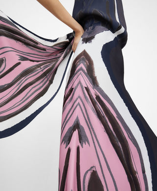 Enagua Midi con Estampado Floral