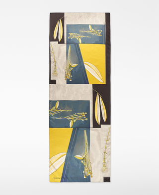 Bufanda con Logo y Estampado Floral