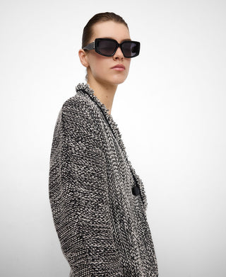 Chaqueta Corta con Detalle Flecos