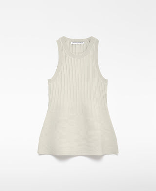 Blusa Peplum de Canalé