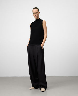 Blusa de Punto Cuello Alto