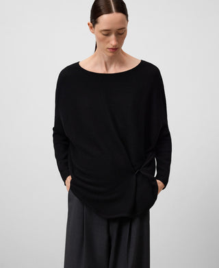 Sudadera Asimétrica de Punto