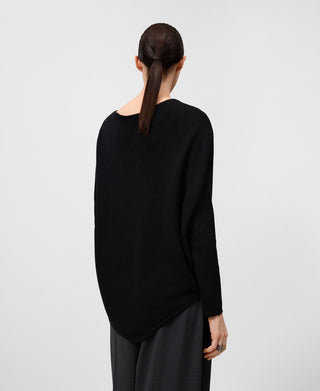 Sudadera Asimétrica de Punto
