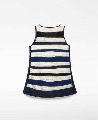 Camiseta sin Mangas con Estampado de Rayas