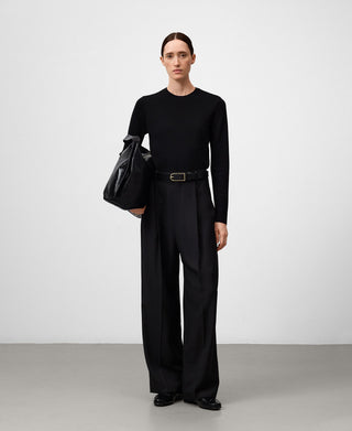 Sudadera Cuello Redondo de Lana Merino