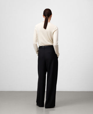 Sudadera Cuello Redondo de Lana Merino