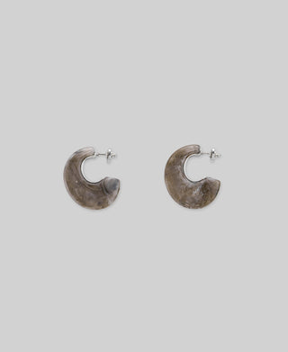 Aretes de Resina con Logo