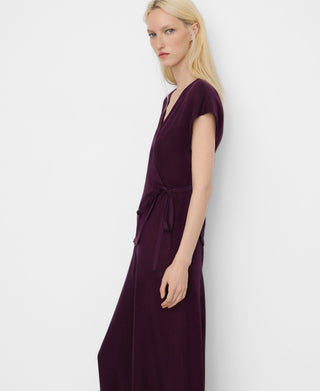 Short Sleeve Romper With Crisscross Detail