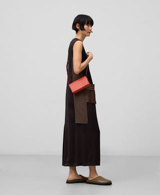 Bolso Bandolera con Solapa y Logo