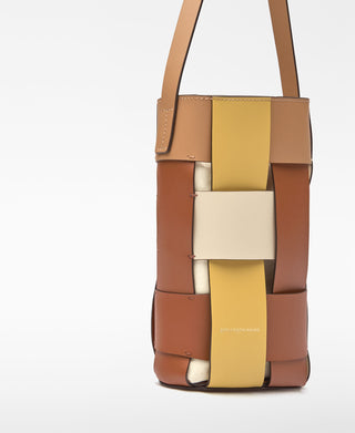 Bolso Bandolera con Diseño Trenzado