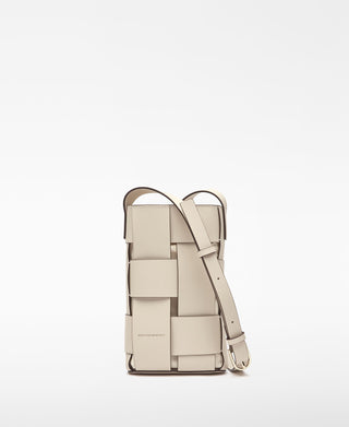 Bolso Bandolera con Diseño Trenzado