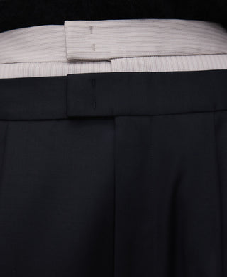 Pantalón con Pinzas Doble Cintura