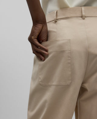 Pantalón Recto con Bolsillos