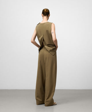 Pantalón Sastre con Pinzas Delanteras