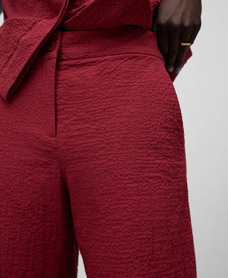 Pantalón Tobillero de Algodón con Bolsillos