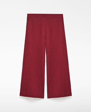 Pantalón Tobillero de Algodón con Bolsillos