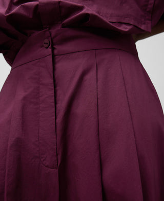 Pantalón Ancho con Cintura Elástica