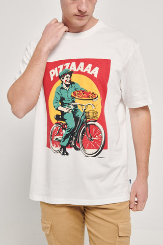 Camiseta Manga Corta con Gráfico