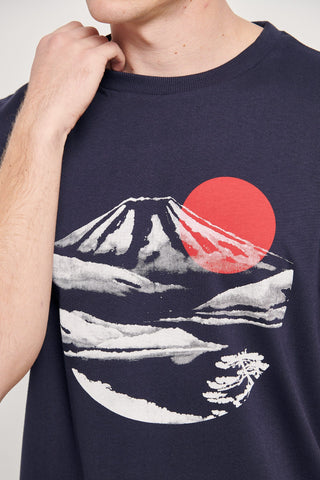 Camiseta Manga Corta con Gráfico