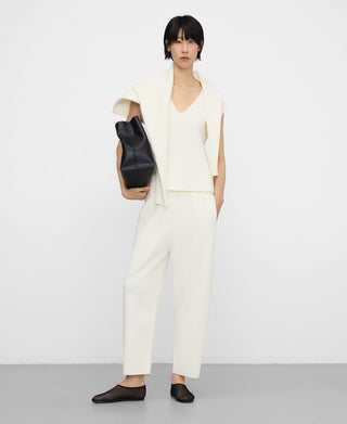 Pantalón Barrel con Cintura Elástica