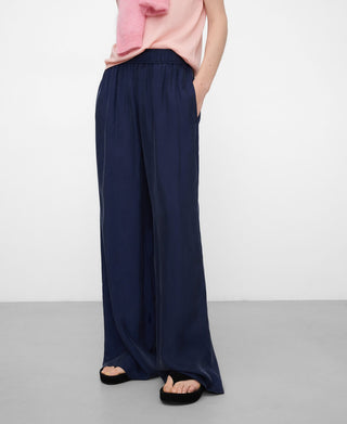 Palazzo Pants with Elastic Waist