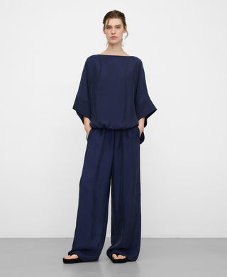Palazzo Pants with Elastic Waist