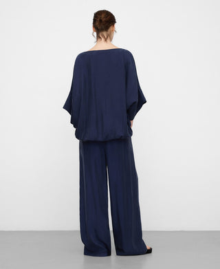Palazzo Pants with Elastic Waist