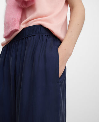 Palazzo Pants with Elastic Waist