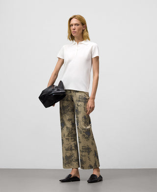Pantalón Flare con Estampado