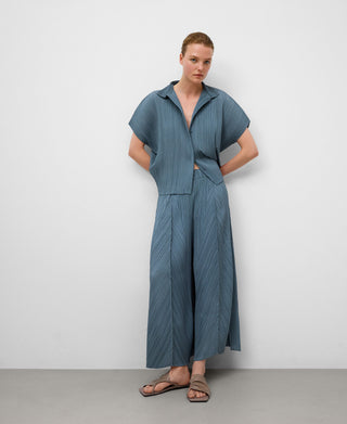 Pantalón con Cintura Elástica de Crinkle