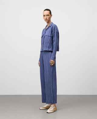 Pantalón con Cintura Elástica de Crinkle