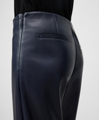 Pantalón Flare Efecto Piel