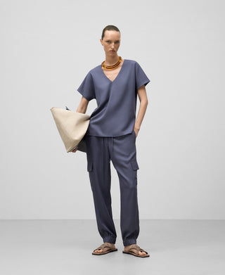 Pantalón Cargo con Cintura Elástica