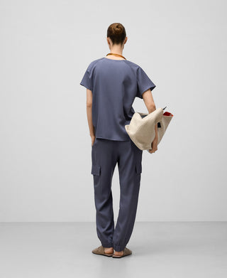 Pantalón Cargo con Cintura Elástica