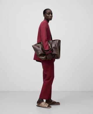 Pantalón Recto con Cintura Elástica