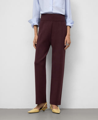 Pantalón Corte Recto con Cintura Elástica