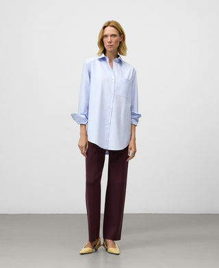 Pantalón Corte Recto con Cintura Elástica