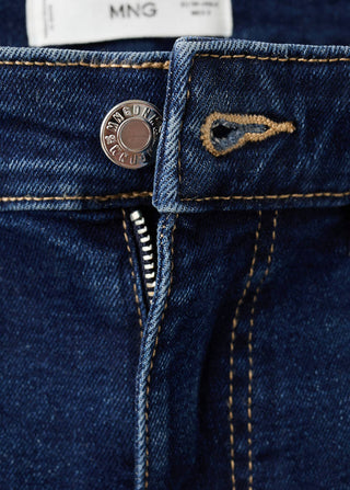 Cropped Flare Jeans with Pockets